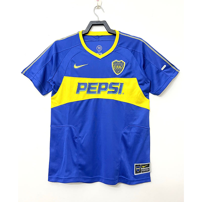 Camiseta Boca Junior Home Retro 2003/04